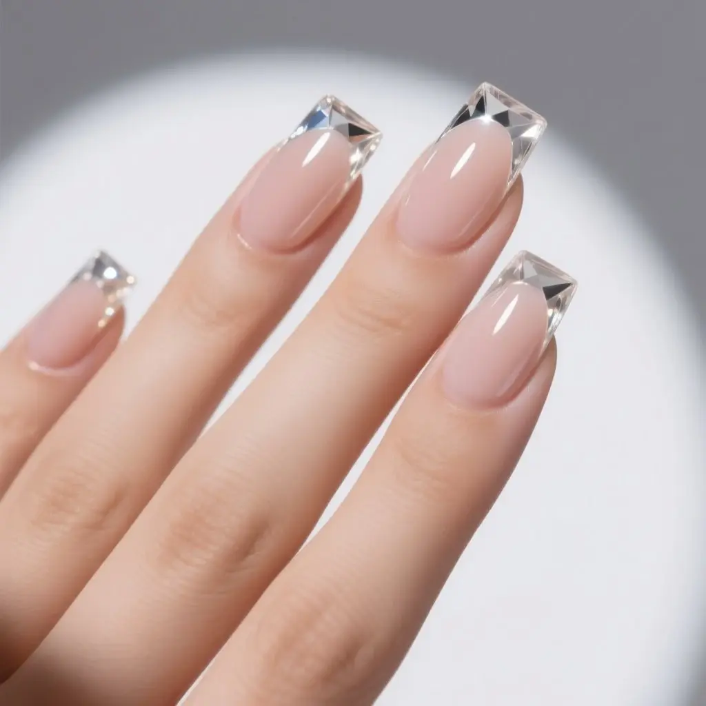 square medium nails