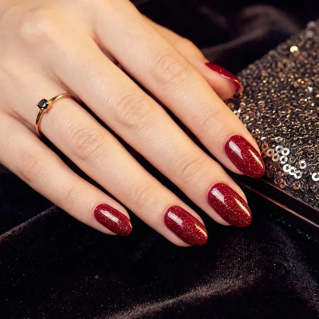 black and green square medium nails with geometric and neon