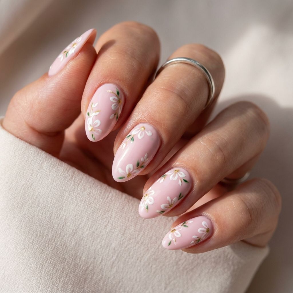 Minimalist nail design